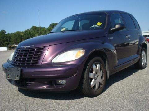 Dark Plum Pearl Chrysler PT Cruiser Limited.  Click to enlarge.