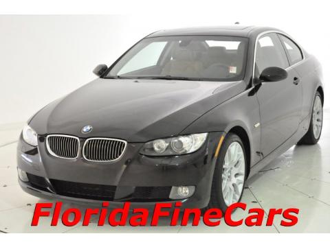Jet Black BMW 3 Series 328i Coupe.  Click to enlarge.