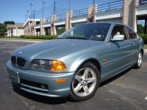 Grey Green Metallic BMW 3 Series 325i Coupe.  Click to enlarge.