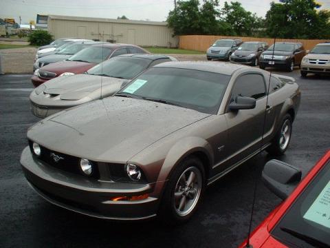 Mineral Grey Metallic Ford Mustang GT Premium Coupe.  Click to enlarge.