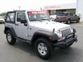 2007 Jeep Wrangler X 4x4 Bright Silver Metallic