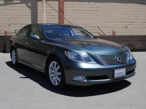 Verdigris Mica Lexus LS 460.  Click to enlarge.