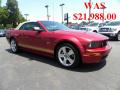 2006 Ford Mustang GT Premium Convertible Redfire Metallic