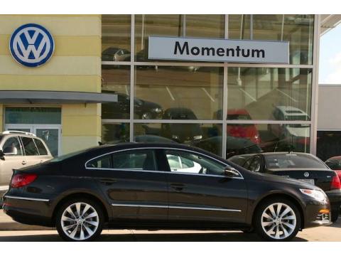 Mocha Brown Metallic 2009 Volkswagen CC VR6 Sport with Black interior Mocha 