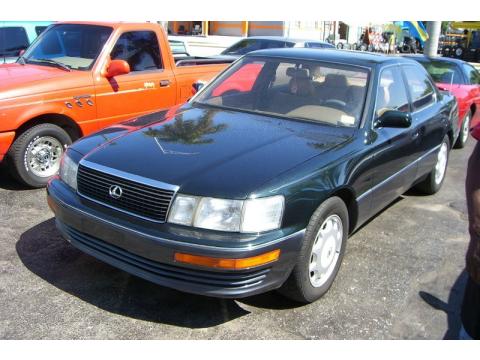 Black Jade Pearl Lexus LS 400.  Click to enlarge.