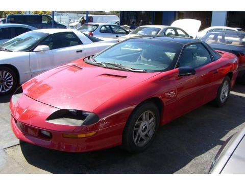 Bright Red Chevrolet Camaro Coupe.  Click to enlarge.