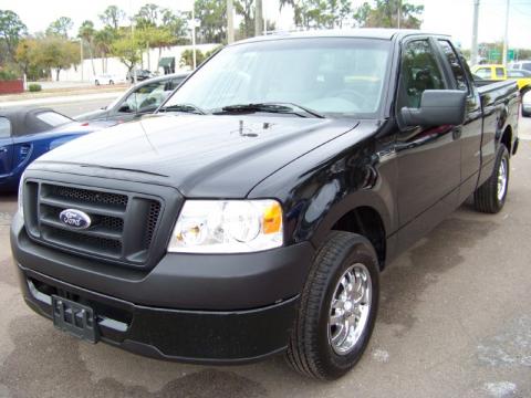 Black Ford F150 XLT SuperCab.  Click to enlarge.