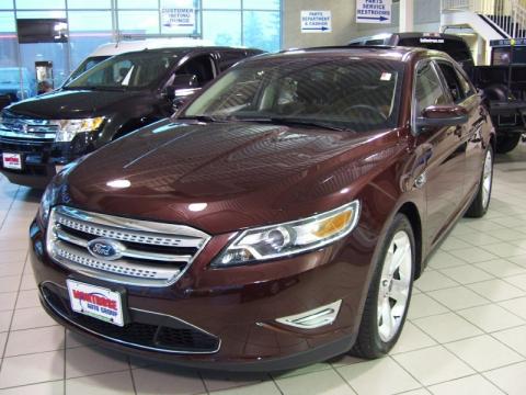 Cinnamon Red Metallic Ford Taurus SHO AWD.  Click to enlarge.