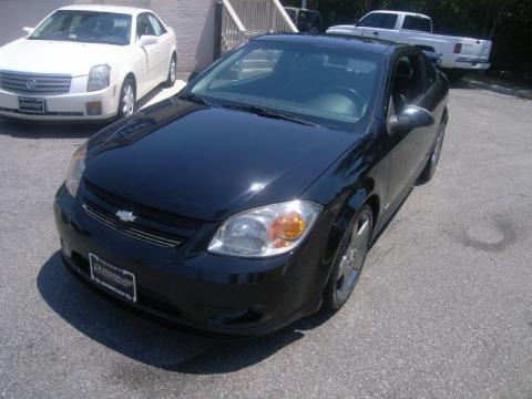Black 2006 Chevrolet Cobalt SS Supercharged Coupe with Ebony interior Black 
