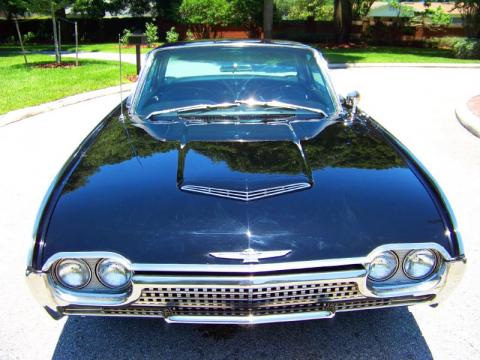 Black Ford Thunderbird 2 Door Coupe.  Click to enlarge.