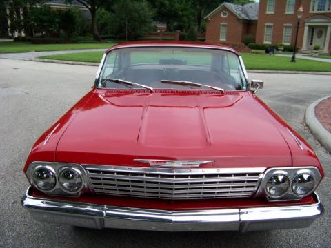 Roman Red Chevrolet Impala SS Coupe.  Click to enlarge.