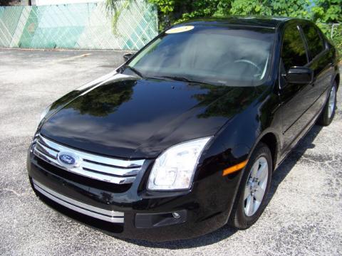 Black Ebony Ford Fusion SE.  Click to enlarge.