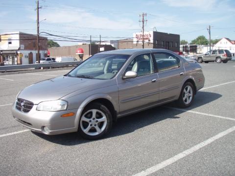 Sterling Mist Metallic Nissan Maxima GLE.  Click to enlarge.