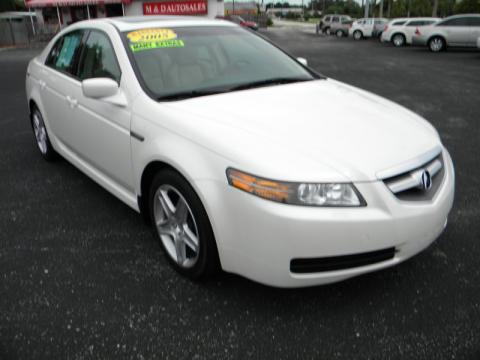 White Diamond Pearl Acura TL 3.2.  Click to enlarge.