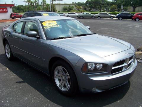 Silver Steel Metallic Dodge Charger R/T.  Click to enlarge.