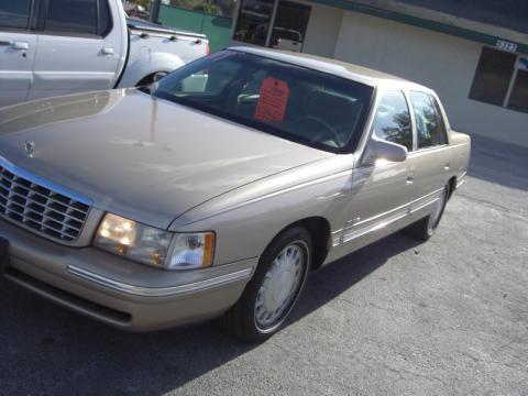 Shale Beige Metallic Cadillac DeVille Sedan.  Click to enlarge.
