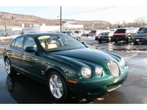 Jaguar Racing Green 2005 Jaguar S-Type R with Champagne interior Jaguar Jaguar Racing Green 2005 Jaguar S-Type R with Champagne interior Jaguar