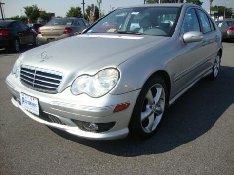 Iridium Silver Metallic Mercedes-Benz C 230 Kompressor Sedan.  Click to enlarge.