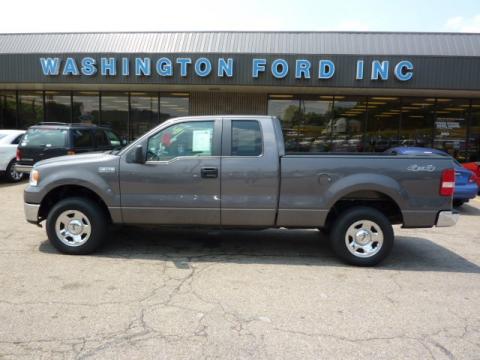 Dark Shadow Grey Metallic Ford F150 XLT SuperCab 4x4.  Click to enlarge.