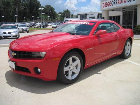 Victory Red Chevrolet Camaro LT Coupe.  Click to enlarge.