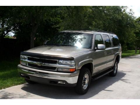 Light Pewter Metallic Chevrolet Suburban 1500 LT 4x4.  Click to enlarge.