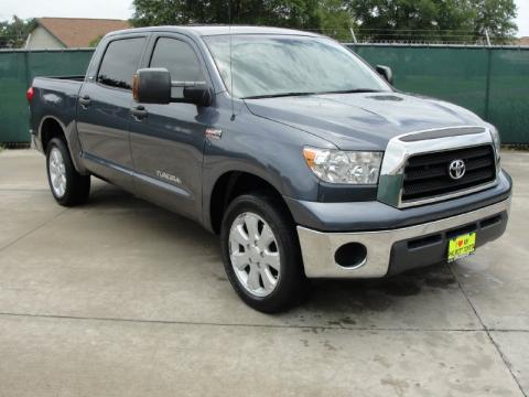 Nautical Blue Metallic Toyota Tundra SR5 CrewMax.  Click to enlarge.