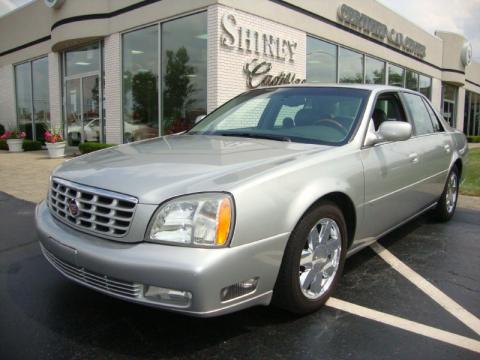 Light Platinum Cadillac DeVille DTS.  Click to enlarge.