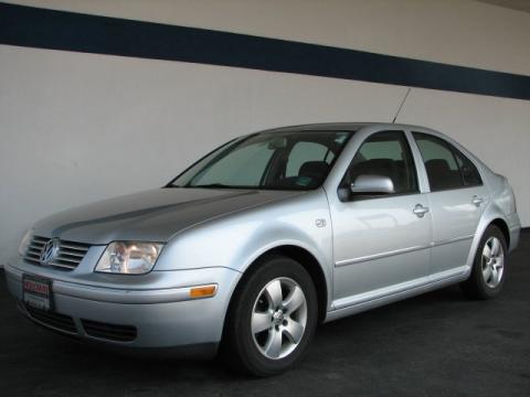 Reflex Silver Metallic Volkswagen Jetta GLS Sedan.  Click to enlarge.