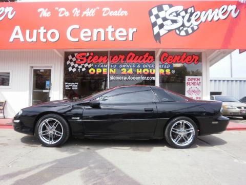 Onyx Black Chevrolet Camaro Z28 SS Coupe.  Click to enlarge.