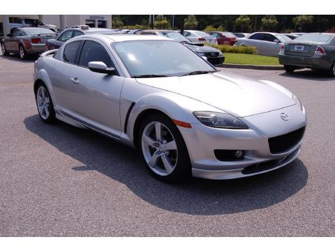 Sunlight Silver Metallic Mazda RX-8 Sport.  Click to enlarge.