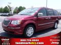 2010 Chrysler Town & Country Limited Deep Cherry Red Crystal Pearl