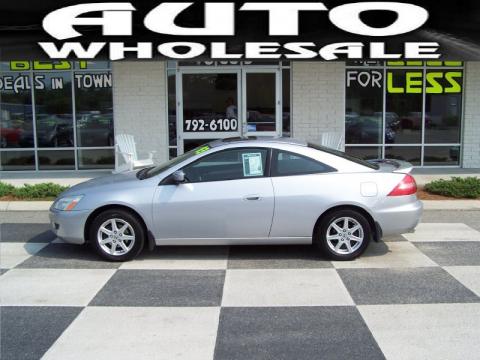 Satin Silver Metallic Honda Accord EX V6 Coupe.  Click to enlarge.