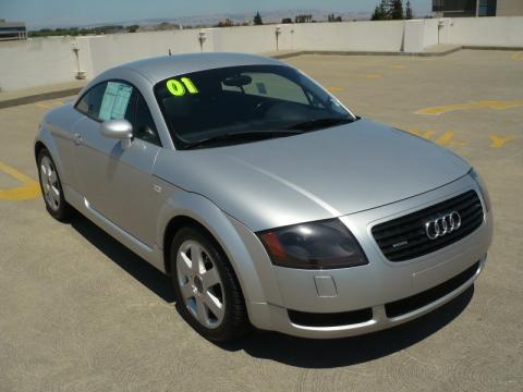 Lake Silver Metallic Audi TT 1.8T quattro Coupe.  Click to enlarge.