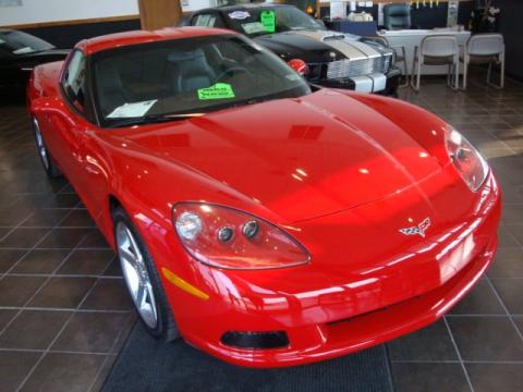 Victory Red Chevrolet Corvette Coupe.  Click to enlarge.