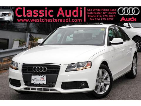 Ibis White Audi A4 2.0T quattro Sedan.  Click to enlarge.