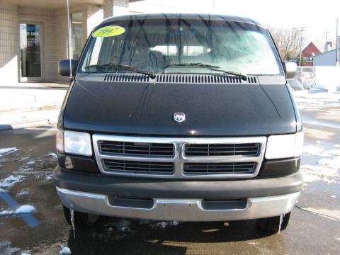 Black Dodge Ram Van 2500 Conversion.  Click to enlarge.