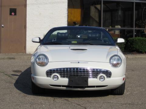 Whisper White Ford Thunderbird Premium Roadster.  Click to enlarge.