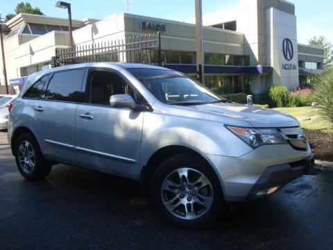 Billet Silver Metallic Acura MDX .  Click to enlarge.