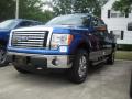 2010 Ford F150 XLT SuperCab 4x4 Blue Flame Metallic
