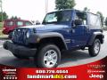 2010 Jeep Wrangler Sport 4x4 Deep Water Blue Pearl