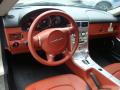  2007 Chrysler Crossfire Dark Slate Gray/Cedar Interior #11