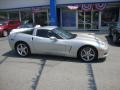 2007 Chevrolet Corvette Coupe Machine Silver Metallic