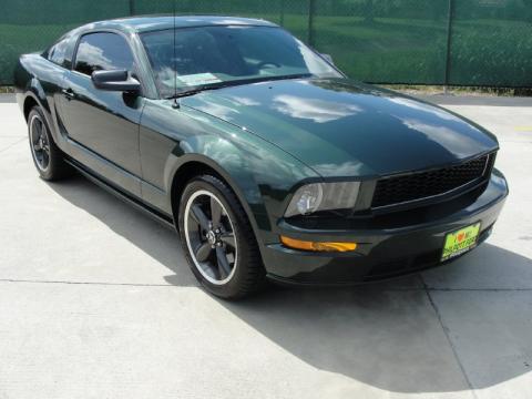 Highland Green Metallic Ford Mustang Bullitt Coupe. Click to enlarge. Highland Green Metallic Ford Mustang Bullitt Coupe. Click to enlarge.