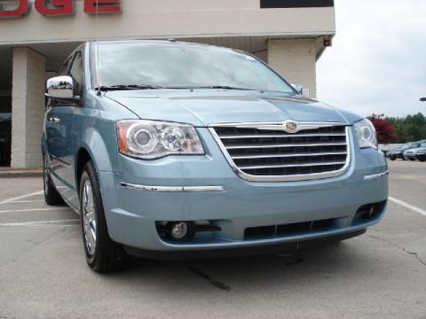 Clearwater Blue Pearl Chrysler Town & Country Limited.  Click to enlarge.