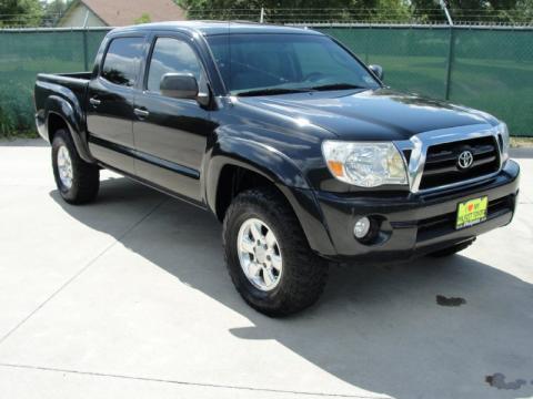 Black Sand Pearl Toyota Tacoma Double Cab 4x4.  Click to enlarge.