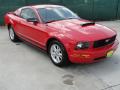 2007 Ford Mustang V6 Deluxe Coupe Torch Red