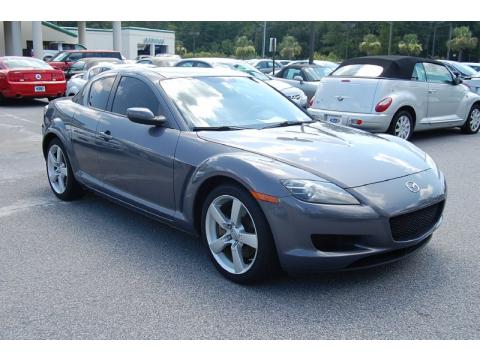 Galaxy Gray Mica Mazda RX-8 Sport.  Click to enlarge.