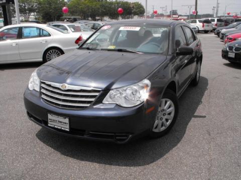 Modern Blue Pearl Chrysler Sebring LX Sedan.  Click to enlarge.