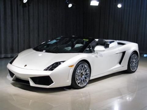 2010 Lamborghini Gallardo Spyder Black. Balloon White 2010 Lamborghini