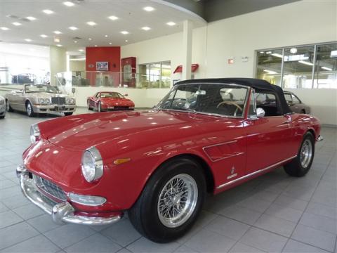 Red Ferrari 275 GTS.  Click to enlarge.